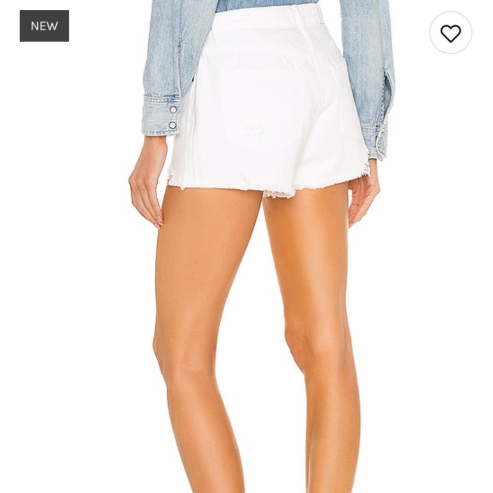 Pistola White Denim Short